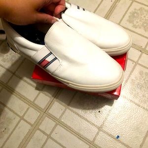 Tommy Hilfiger White Shoes